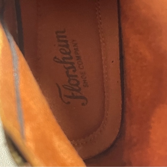 Florsheim Lodge Cap Toe Men's Leather Boots w zipper size 12 - Picture 7 of 8